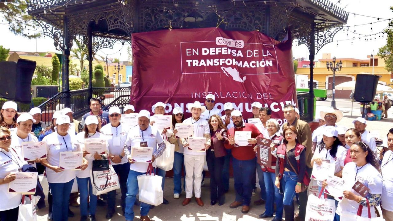 Marcela González da continuidad a la conformación de los Consejos Municipales en Defensa de la Transformación en Tlaxcala