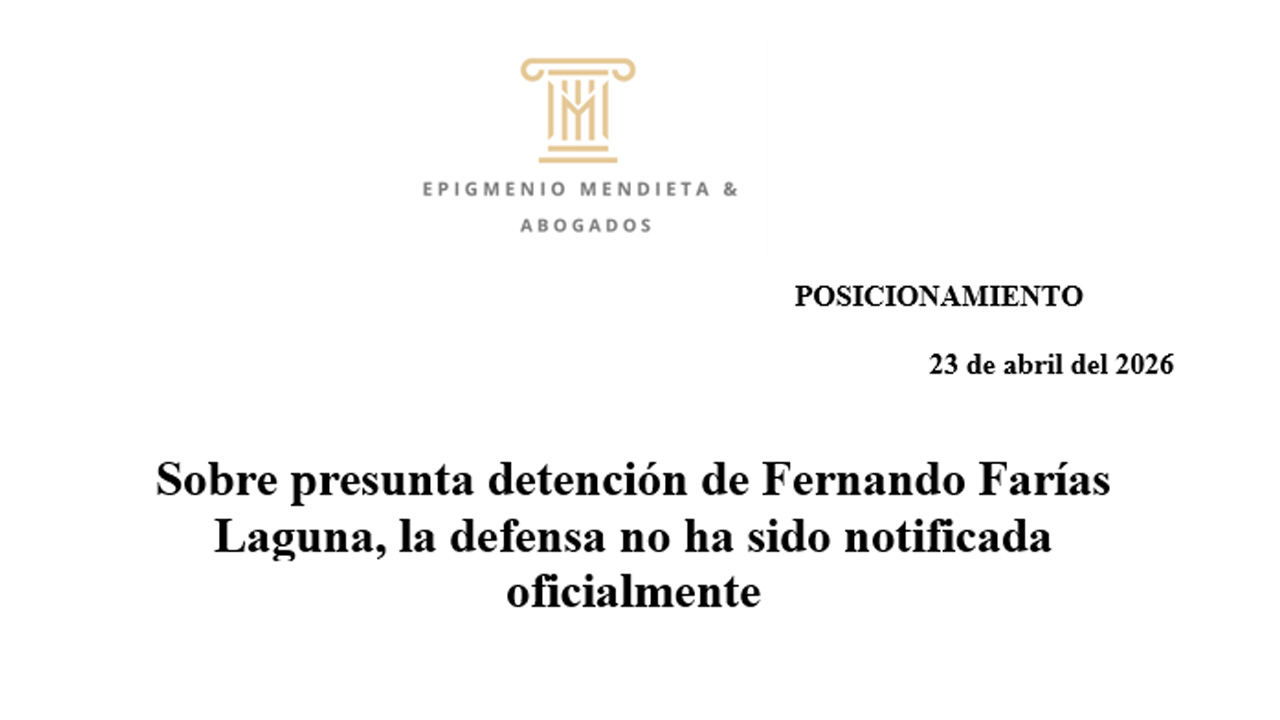 Defensa no ha sido notificada sobre presunta detención de Fernando Farías Laguna