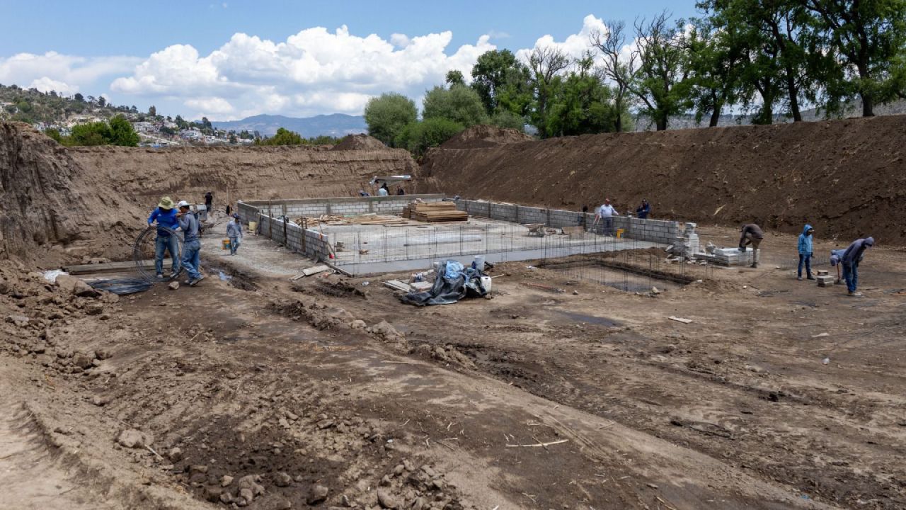 Huamantla fortalece infraestructura hidráulica con construcción de planta de tratamiento en comunidades de Tecoac