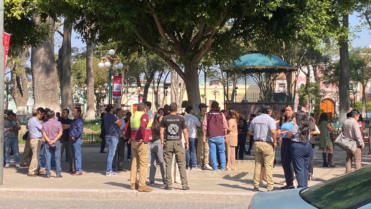 Ayuntamiento de Tlaxcala activa protocolos tras sismo percibido en la capital