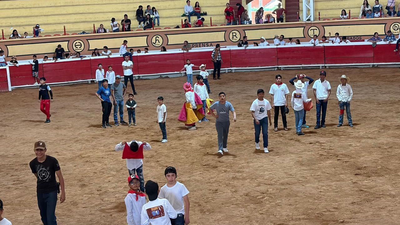Huamantla fortalece sus tradiciones con la niñez como protagonista