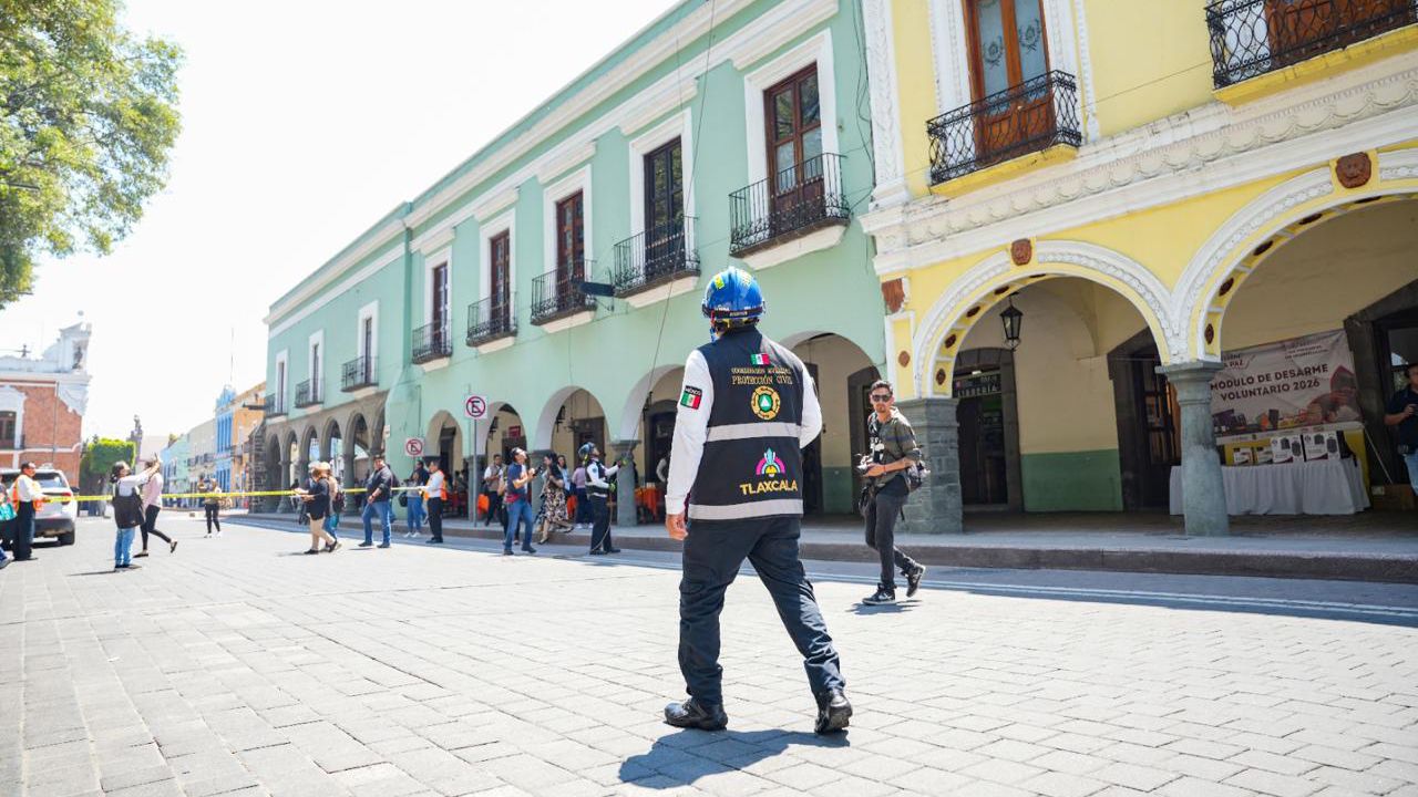 Gobierno de Alfonso Sánchez García realiza exitoso Simulacro y así se suma al llamado nacional