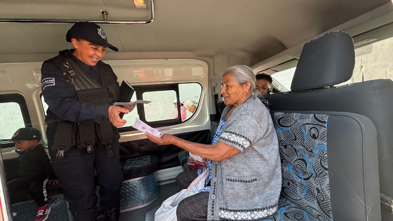 Refuerza Seguridad Pública acciones de proximidad social y prevención del delito en Huamantla