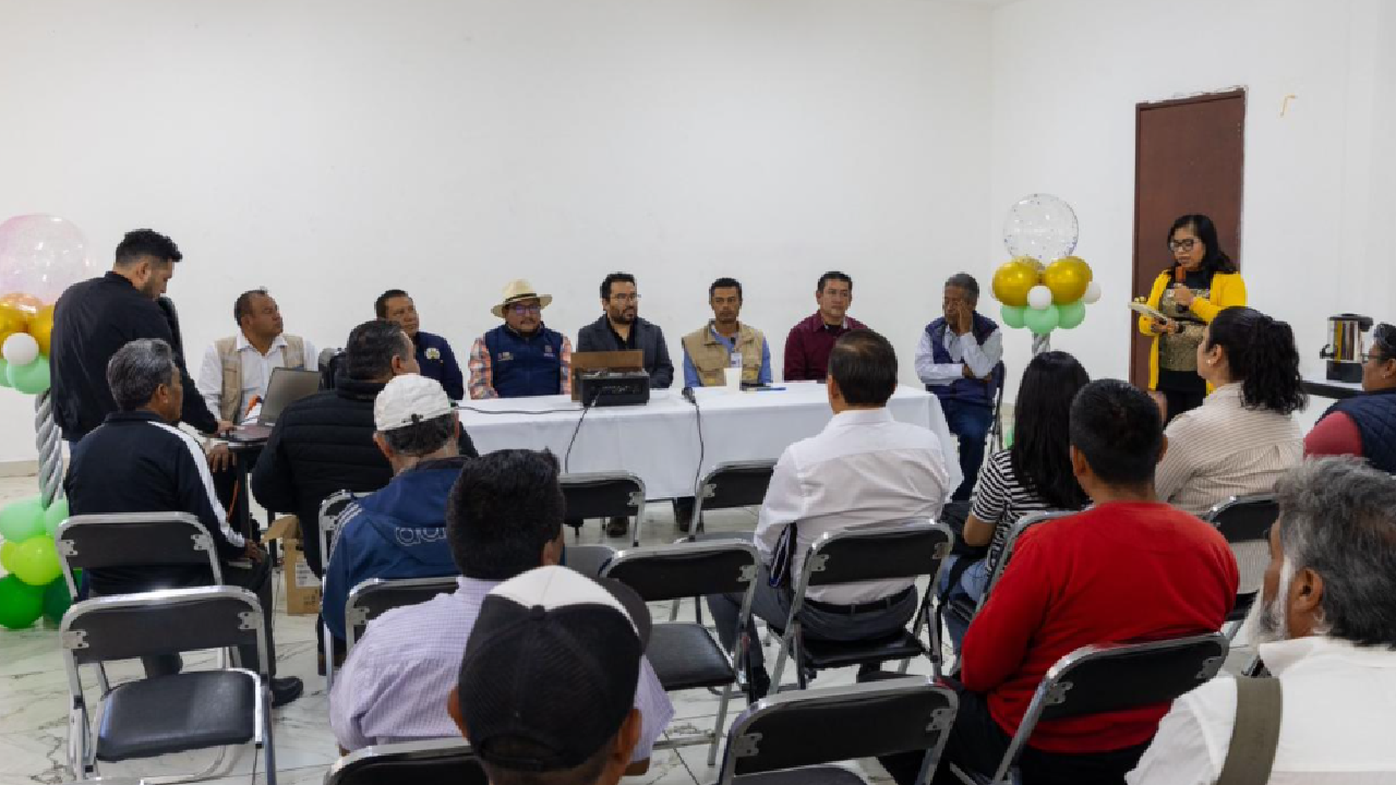 Huamantla fortalece la defensa del campo con la instalación del consejo regional para el combate del gusano barrenador