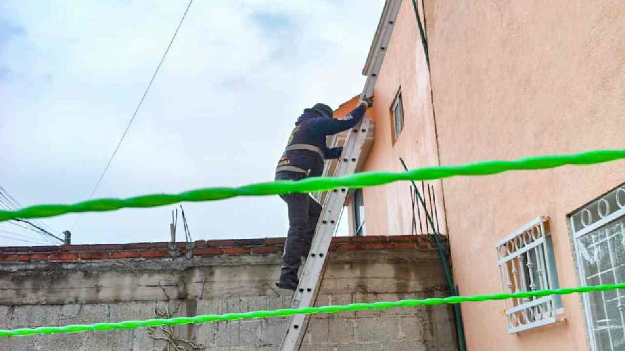 Policía Municipal y Protección Civil de Tlaxcala atendieron reporte durante tormenta con saldo blanco