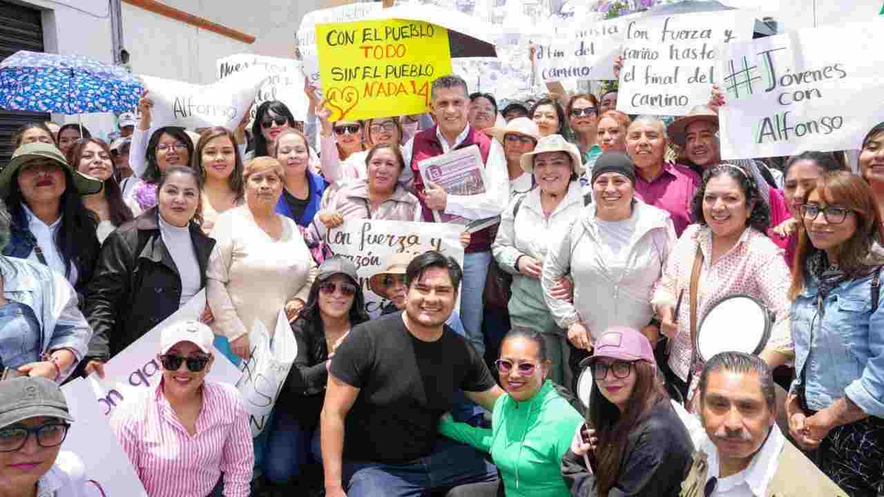 Alfonso Sánchez mantiene paso firme en territorio; las asambleas consolidan su liderazgo en Tlaxcala