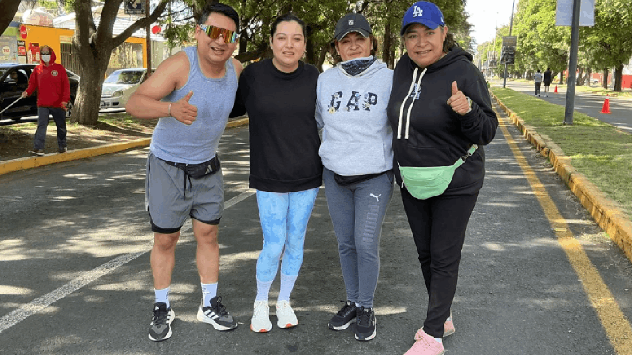 Nuevo domingo de activación física y convivencia familiar con muévete Tlaxcala