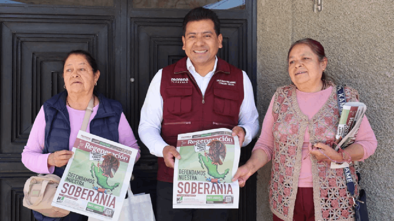 Cercanía con el pueblo fortalece el proyecto de transformación en Tlaxcala: Carlos Augusto Pérez Hernández