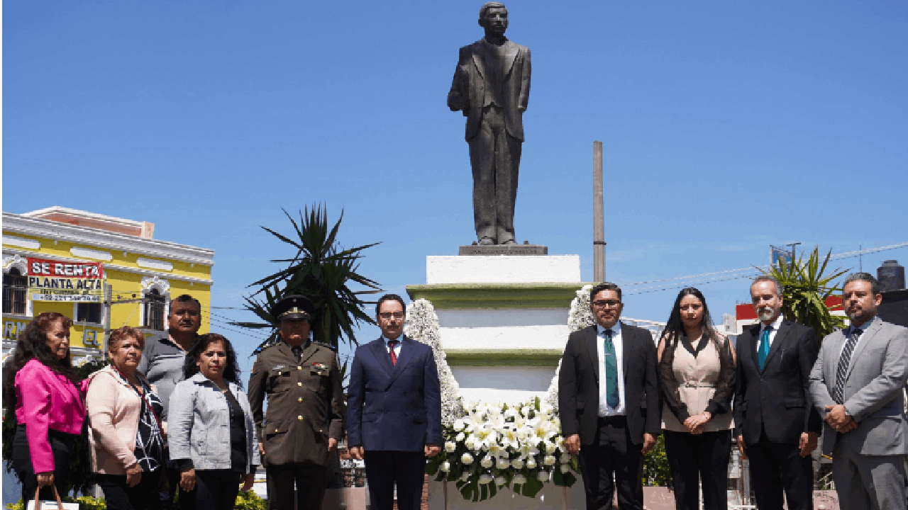 Zacatelco honra el legado del General Domingo Arenas Pérez en el CXXXVIII Aniversario de su Natalicio