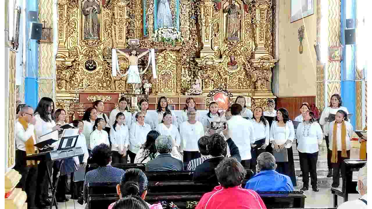 El Coro de la Ciudad de Tlaxcala conquista a las familias de Acuitlapilco durante la Temporada Coral de Verano