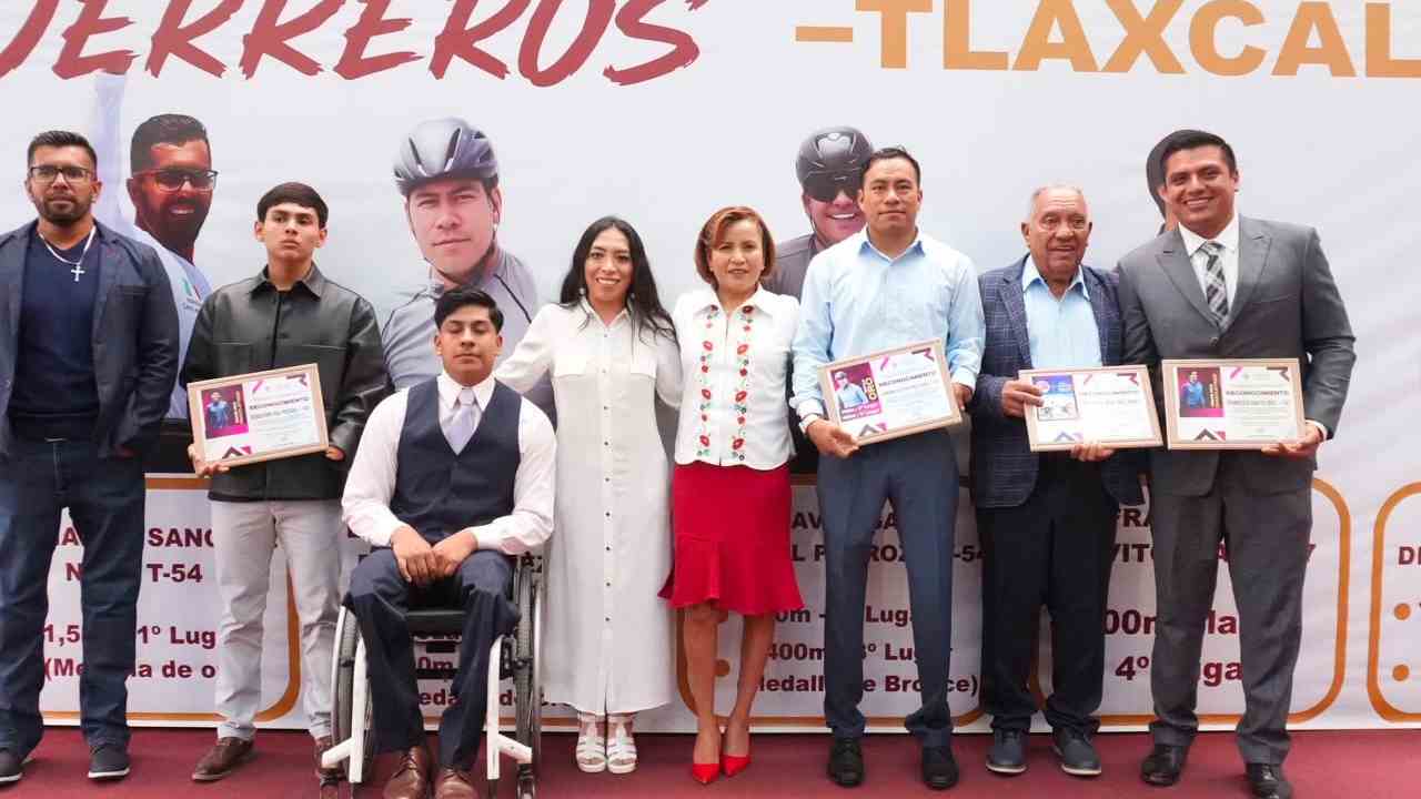 Reconoce Diputada Madai Pérez a atletas tlaxcaltecas que brillaron en el World Para Athletics Grand Prix