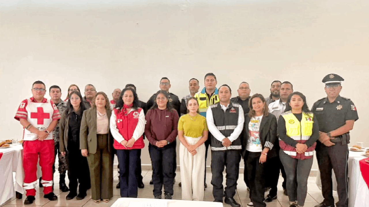 Ayuntamiento de Tlaxcala participa en coordinación interinstitucional para fortalecer la seguridad durante la carrera “Todo México salvando vidas”