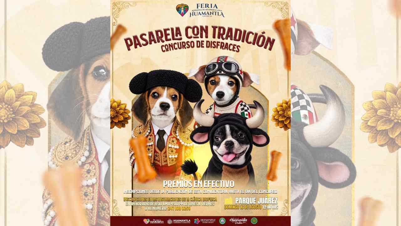 Huamantla prepara una Expo Canina con tradición y mucho talento perruno