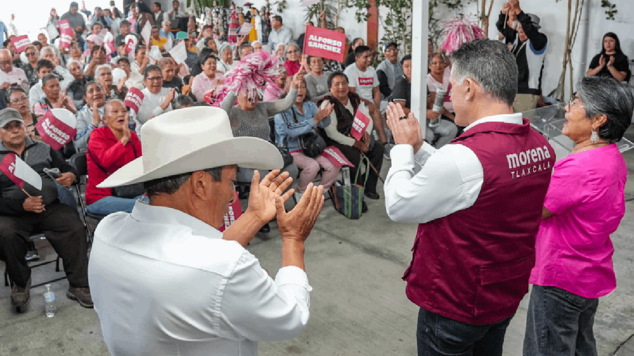 Invaluable labor de quienes construyeron Tlaxcala: Alfonso Sánchez; suma el respaldo de adultos mayores