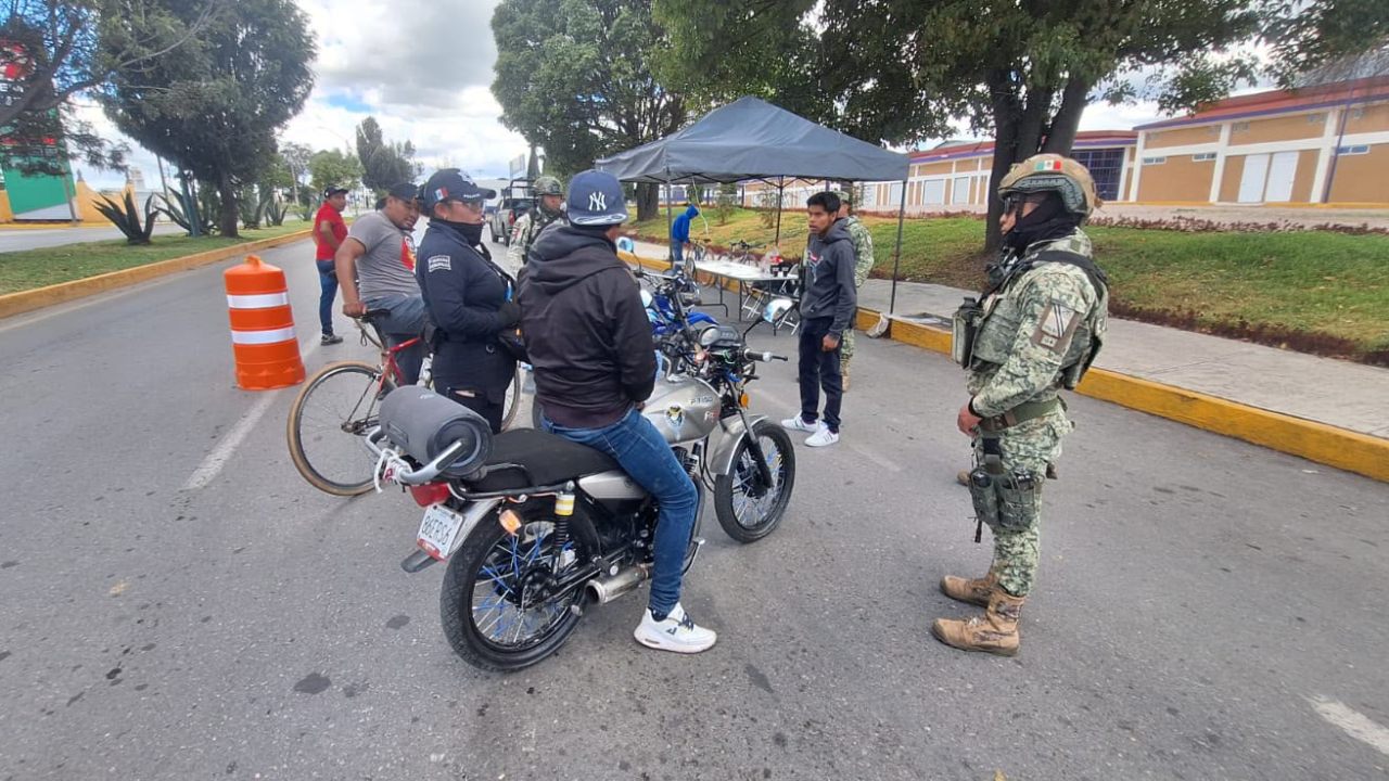 Mantiene Seguridad Pública operativo permanente en Huamantla