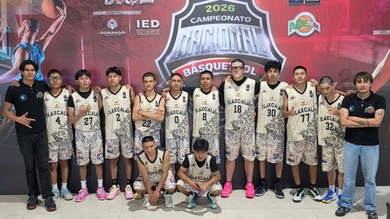 Tlaxcala compite en el Campeonato Nacional U16 de Basquetbol con el equipo Wolfs