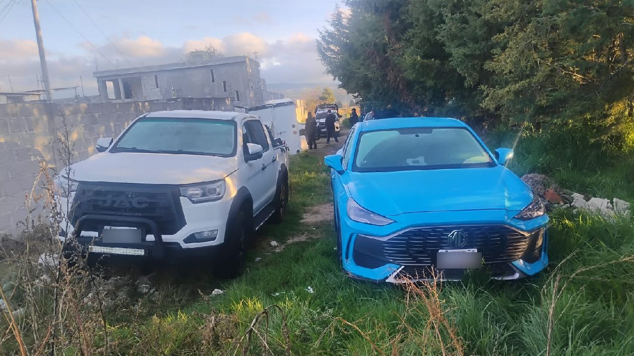 Policía Municipal de Huamantla Localiza y Asegura dos Vehículos Presuntamente Robados con Violencia en la Autopista Amozoc–Perote