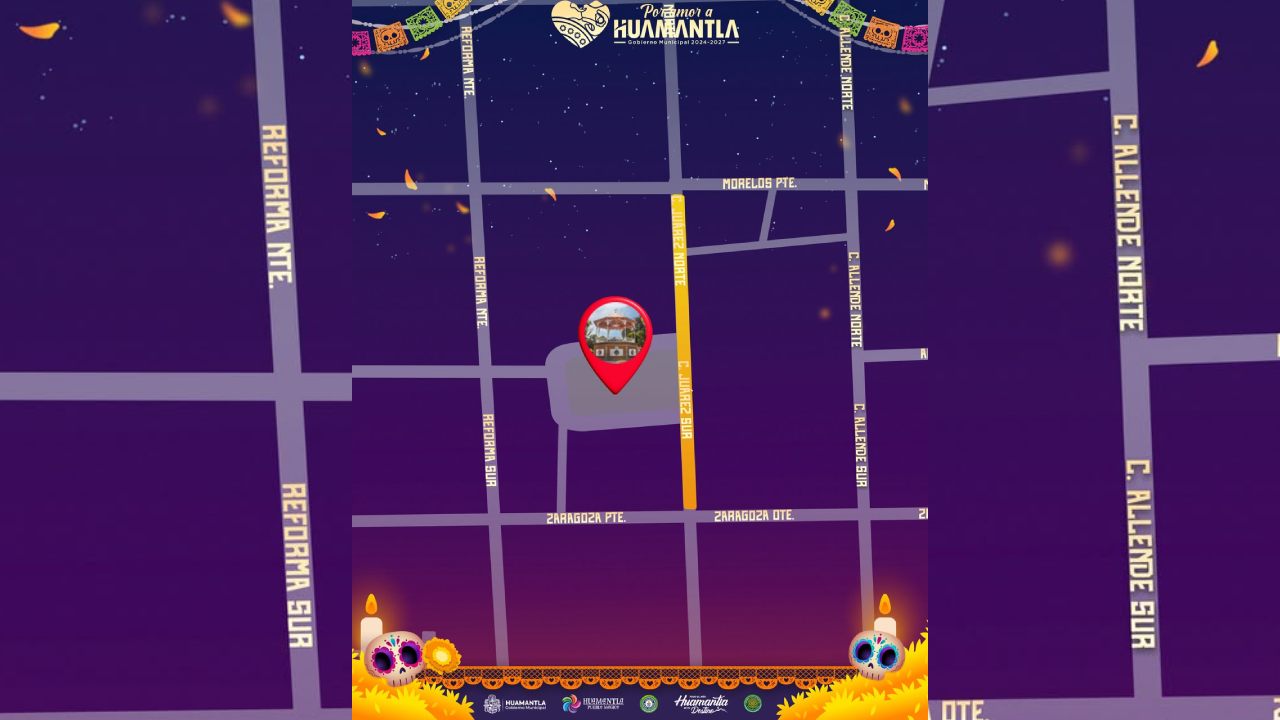 Anuncian Cierre Temporal de la Calle Juárez por Actividades del Festival Vida Huamantla 2026