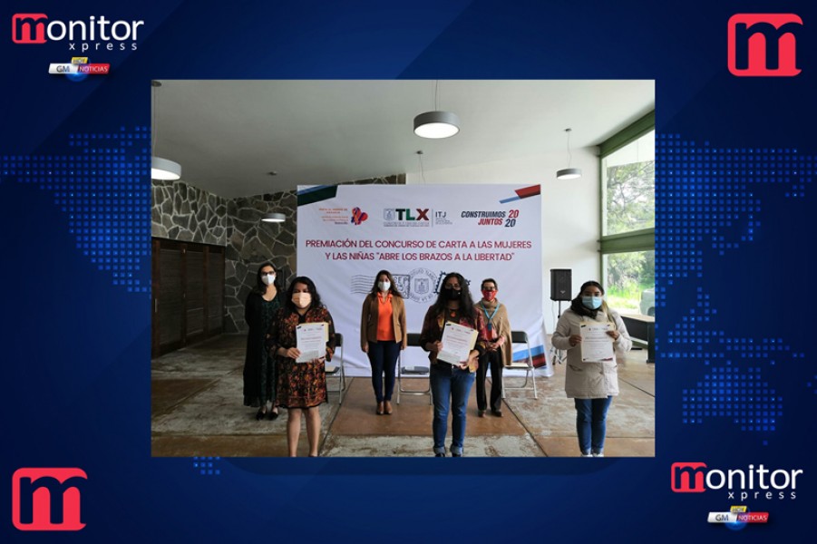 Premia @ITJtlax a ganadores del Concurso Carta a las Mujeres y las Niñas @GobTlaxcala #Tlaxcala