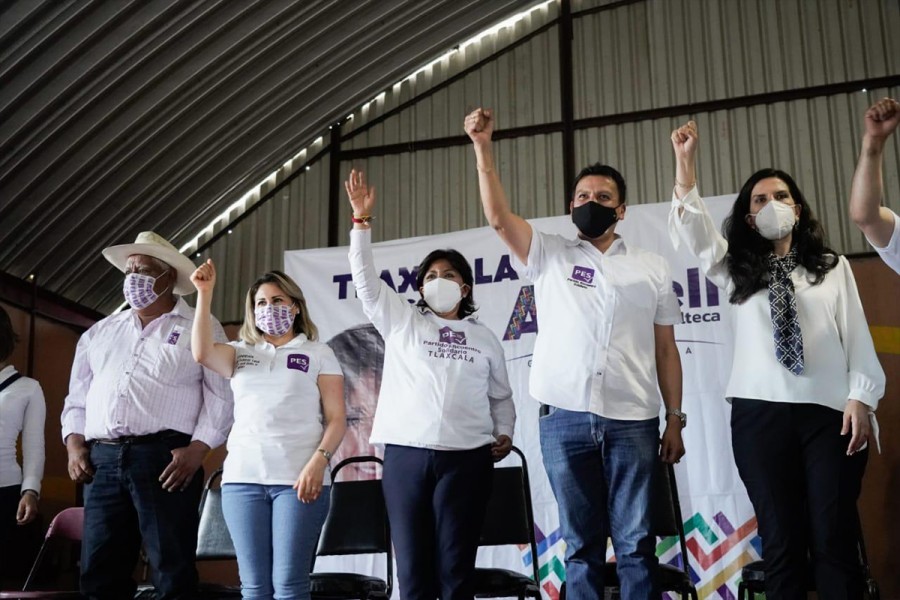 Alianza coalición "Unidos por Tlaxcala" y PEST