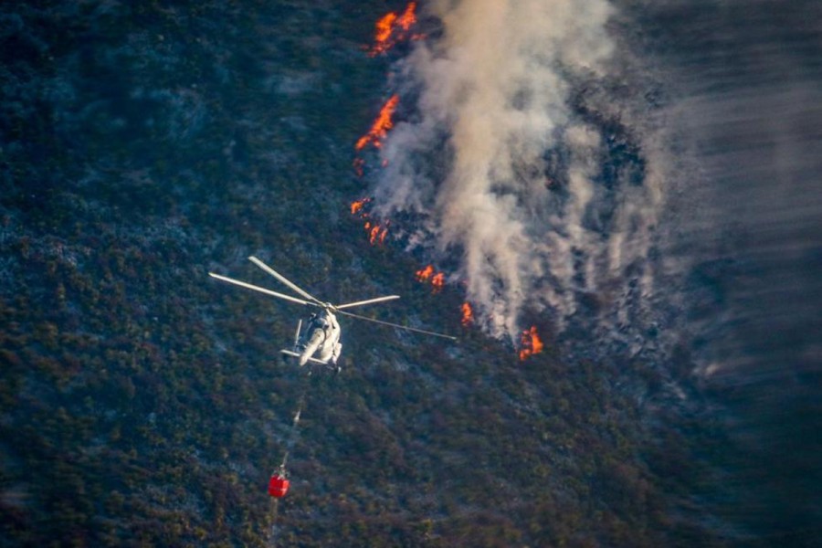 Beneficiarán condiciones climatológicas combate al incendio en la Sierra de Arteaga