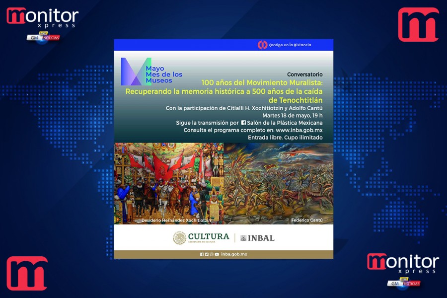 El Salón de la Plástica Mexicana conmemora el Día Internacional de los Museos con charla virtual sobre el centenario del muralismo