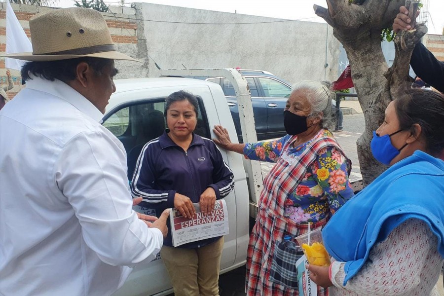 En el barrio de Tlaltenango ya esperan la llegada de la 4T: Carlos Piedras