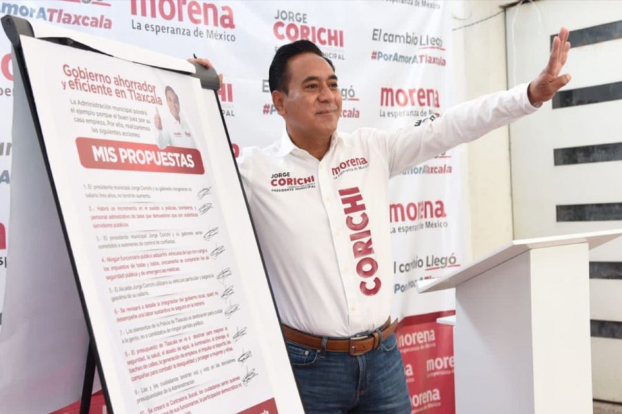 Encabezaré un gobierno ahorrador y eficiente: @_JorgeCorichi @PartidoMorenaMx