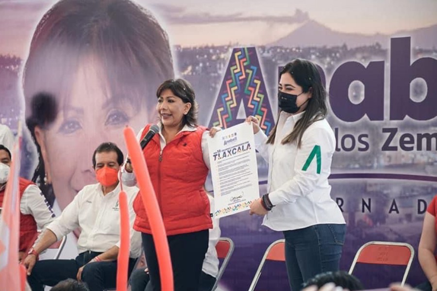 Nuestro objetivo será el bien para #tlaxcala , por eso trabajaremos en unidad: @AnabelAvalosTlx y @AnabelAlvaradoV