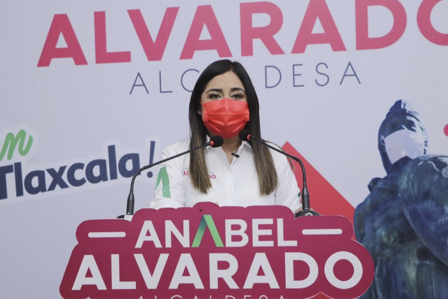 @AnabelAlvaradoV presenta su propuesta en materia #deportiva @pritlaxcala