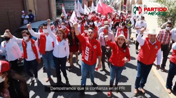 Alejandro Moreno confirmó el triunfo del PRI en Hidalgo y Coahuila