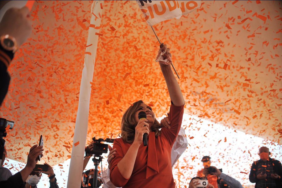 Eréndira Jiménez Montiel registra su candidatura ante INE por Movimiento Ciudadano