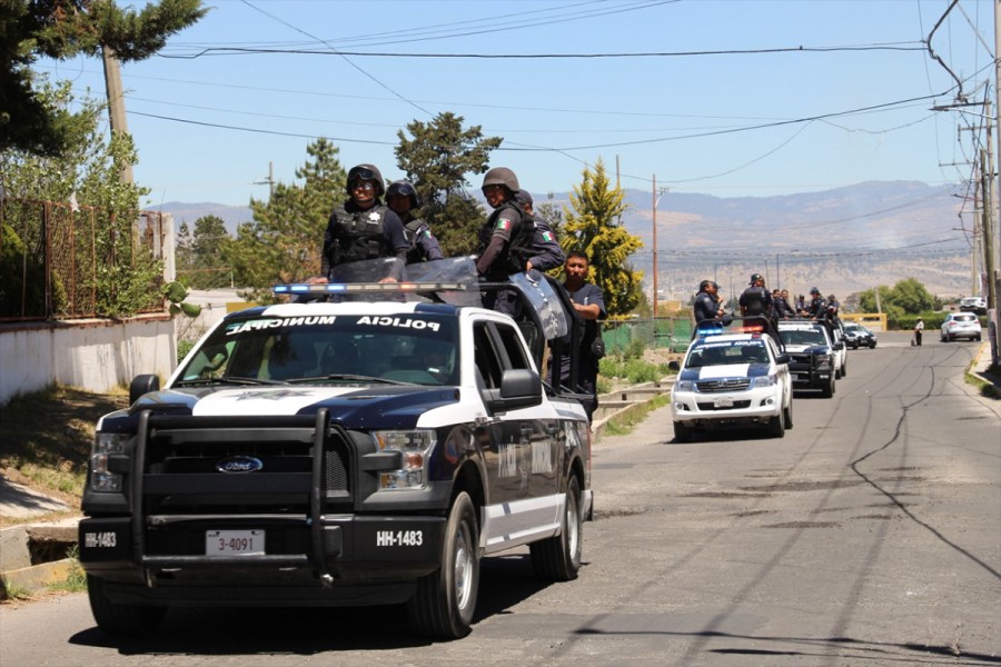 Falso que la policía municipal haya detenido a masculino en calles céntricas de Huamantla