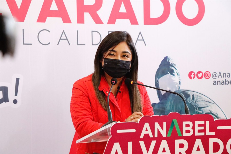 En seguridad, nos convertiremos en referente nacional: Anabel Alvarado
