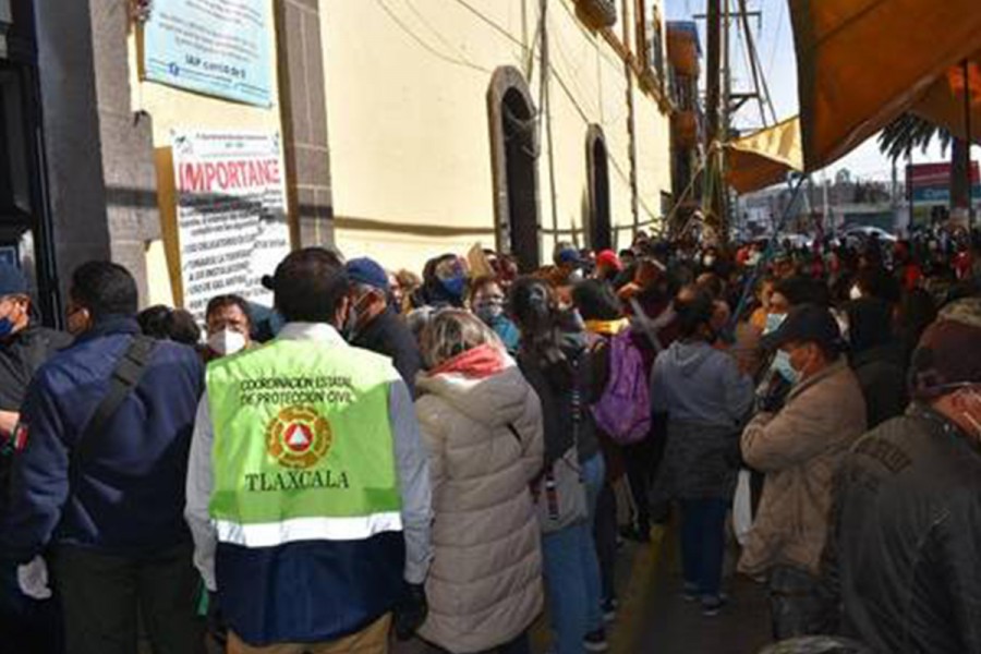 Se registra segundo día de vacunación anticovid en Amaxac