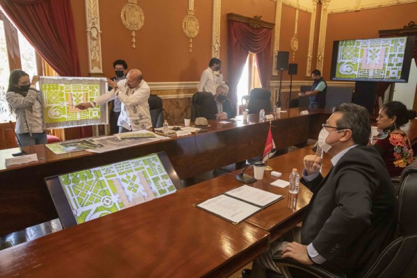 Marco Mena y Cultura Federal acuerdan recuperación del Palacio de Cultura @GobTlaxcala