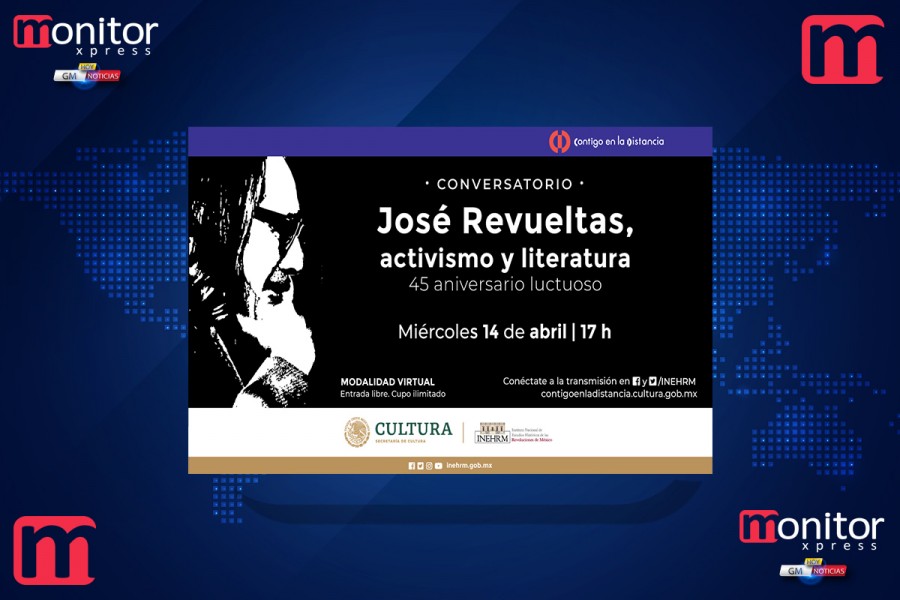El INEHRM recordará el legado político y literario de José Revueltas, en su 45 aniversario luctuoso
