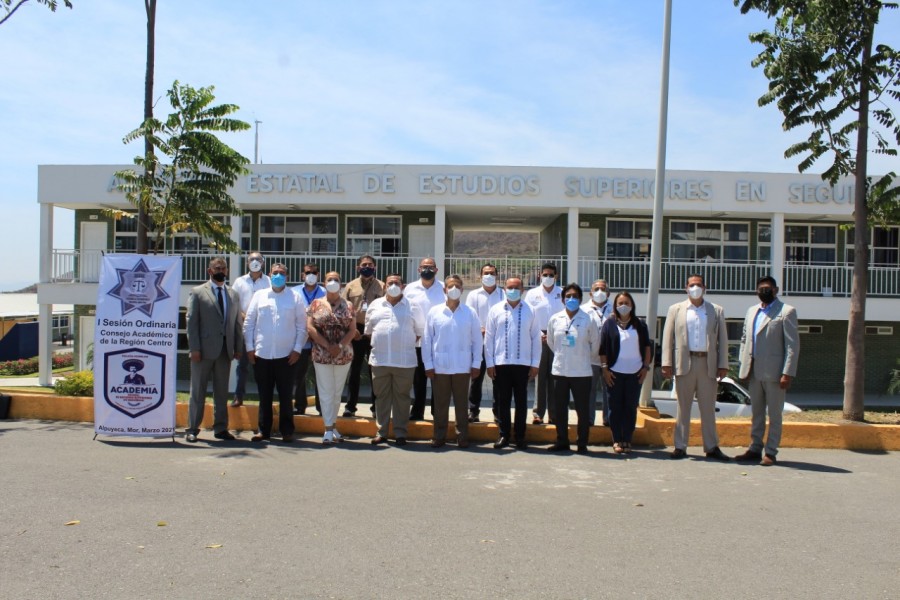 El instituto de formación de la SSC participa en la primera sesión ordinaria del consejo académico en el estado de Morelos